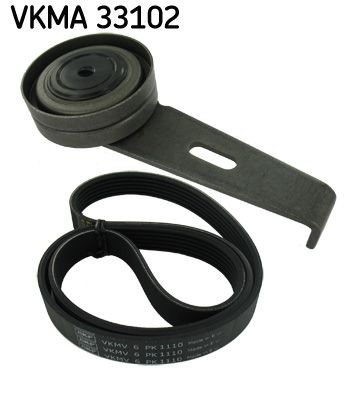 VKM 33002 SKF VKMA33102 Serpentine belt A0009931700