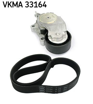 SKF VKMA 33164 V-Ribbed Belt Set