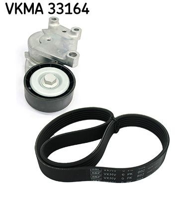 SKF Poly V-belt kit VKMA 33164
