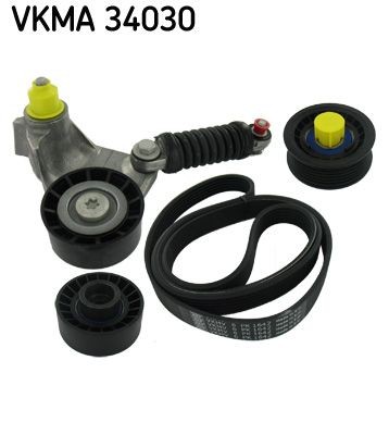 SKF VKMA 34030 V-Ribbed Belt Set