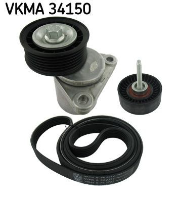 Ford MONDEO Poly v-belt kit 1365415 SKF VKMA 34150 online buy