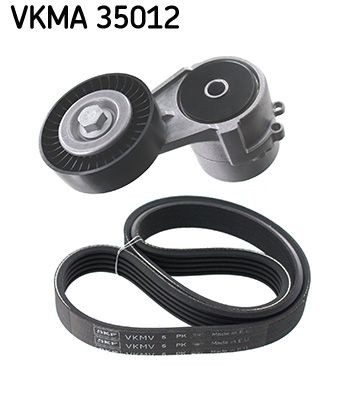 Great value for money - SKF V-Ribbed Belt Set VKMA 35012