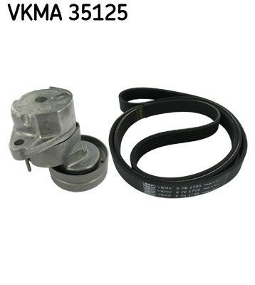 Great value for money - SKF V-Ribbed Belt Set VKMA 35125