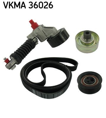 VKM 36019 SKF VKMA36026 Deflection / Guide Pulley, v-ribbed belt 77 00 862 744