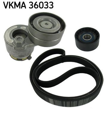 VKM 36030 SKF VKMA36033 V-Ribbed Belt Set 31359864