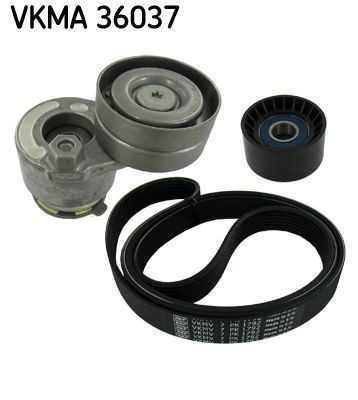 SKF VKMA 36037 V-Ribbed Belt Set