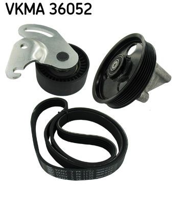 VKMA 36052 SKF Serpentine belt kit DACIA