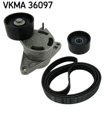 VKM 36040 SKF VKMA36097 Deflection / Guide Pulley, v-ribbed belt 82 00 947 837