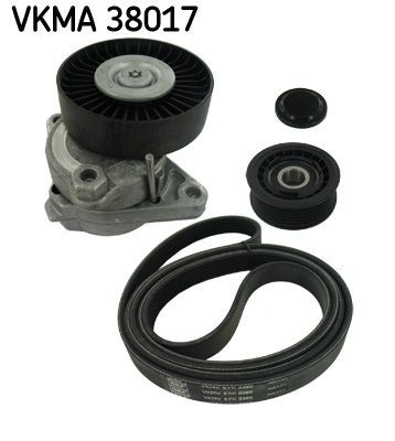 VKM 31041 SKF without tensioner pulley damper Length: 2390mm, Number of ribs: 6 Serpentine belt kit VKMA 38017 buy