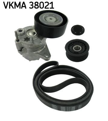 SKF VKMA 38021 V-Ribbed Belt Set