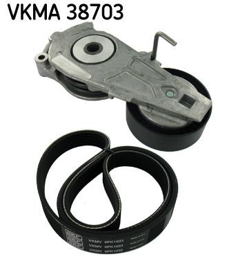 SKF VKMA 38703 V-Ribbed Belt Set