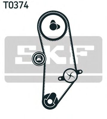 SKF VKMA 92410 Timing belt kit Nissan Micra K10