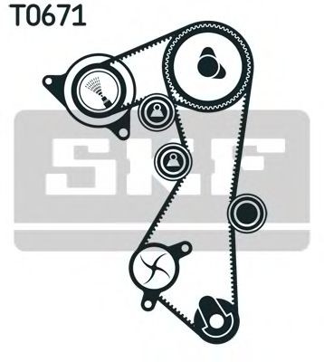 VKM 72300 SKF VKMA92514 Timing belt kit 1307016A03