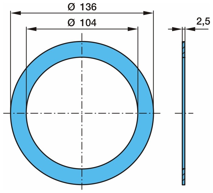 BPW Shaft Seal, wheel hub 03.310.97.32.0 buy
