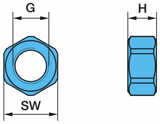 Wheel bolt and wheel nut BPW M22 x 1,5, Spanner Size 32 - 03.260.04.01.0