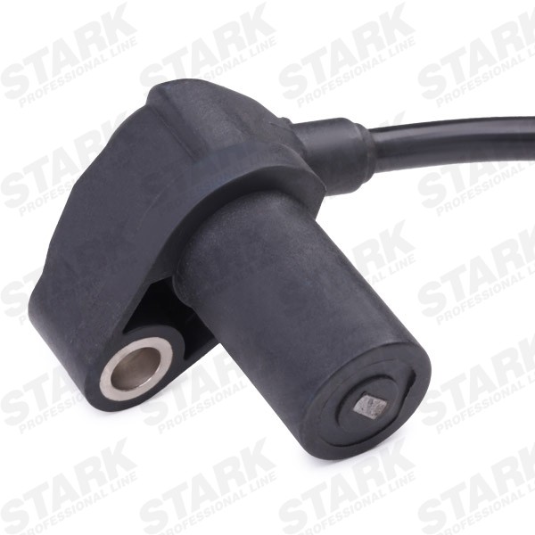 STARK SKWSS-0350469 ABS sensor Rear Axle Right, 2-pin connector, 780mm, 28,1mm, 12V, Electric, black