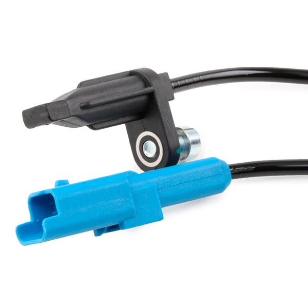 RIDEX 412W0475 ABS sensor Rear Axle both sides, Active sensor, 2-pin connector, 1762mm, light blue, rectangular