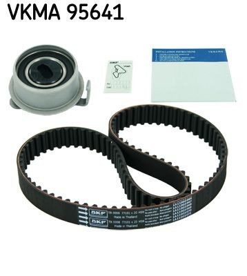 Hyundai GETZ Belt and chain drive parts - Timing belt kit SKF VKMA 95641