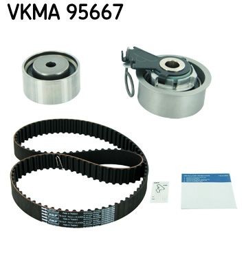 SKF VKMA 95667 Timing belt kit Number of Teeth: 113, with rounded tooth profile