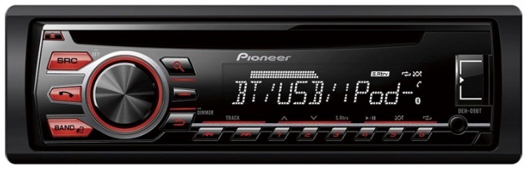 AUTORADIO PIONEER USB BLUETOOTH SANS CD MVH-S300BT