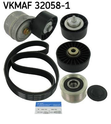 VKM 03204 SKF VKMAF32058-1 V-Ribbed Belt Set 90048 31088