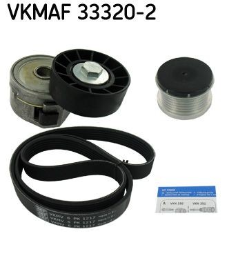 VKM 03305 SKF VKMAF33320-2 V-Ribbed Belt Set 16 123 516 80