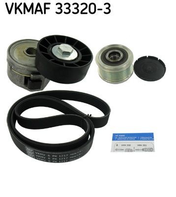 VKM 03307 SKF VKMAF33320-3 V-Ribbed Belt Set 1612351680