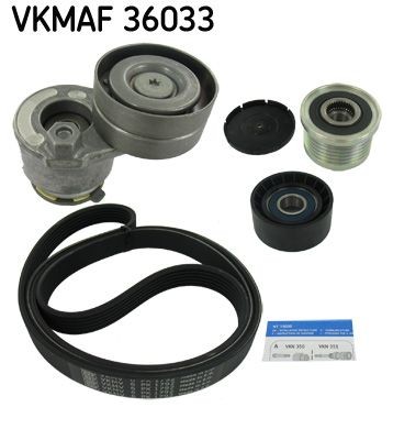 VKM 03603 SKF VKMAF36033 V-Ribbed Belt Set 31359864