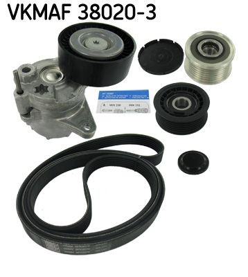 VKM 03814 SKF VKMAF38020-3 Deflection / Guide Pulley, v-ribbed belt K04627509AA