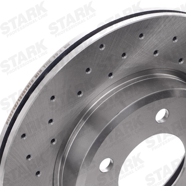STARK SKBD-0023873 Brake rotor Front Axle, 300x22mm, 5, 5/6x120, perforated/vented