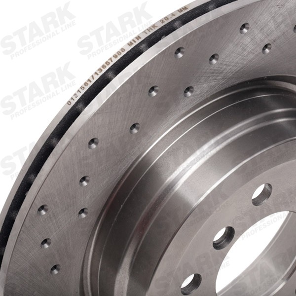 STARK SKBD-0023876 Brake rotor Rear Axle, 336x22mm, 05/06x120, perforated/vented