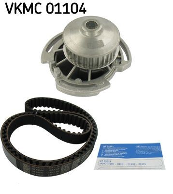 Great value for money - SKF Water pump and timing belt kit VKMC 01104
