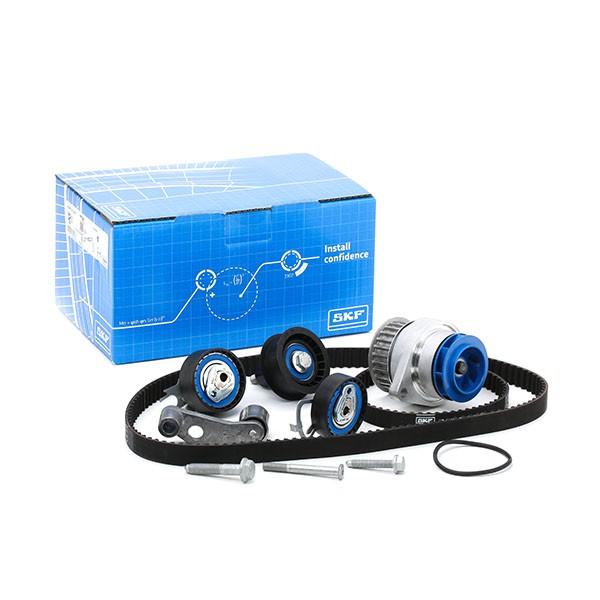 Volkswagen GOLF Water pump and timing belt kit SKF VKMC 01121-2 cheap