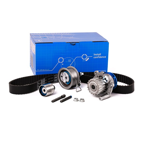 Pompe à eau + kits de courroies moteur VKMC 01250-1 de qualité équivalente