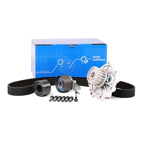 Buy Water pump and timing belt kit SKF VKMC 06220 - Belts, chains, rollers parts VOLVO V40 Estate online