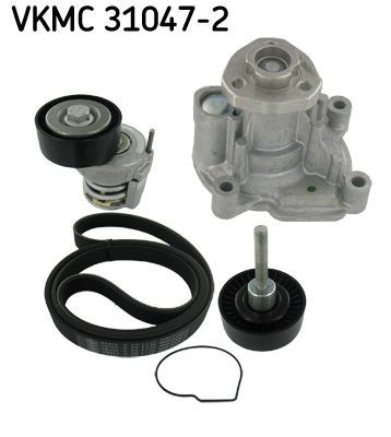Great value for money - SKF Water Pump + V-Ribbed Belt Kit VKMC 31047-2