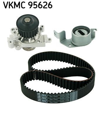 Mitsubishi Water pump and timing belt kit SKF VKMC 95626 at a good price