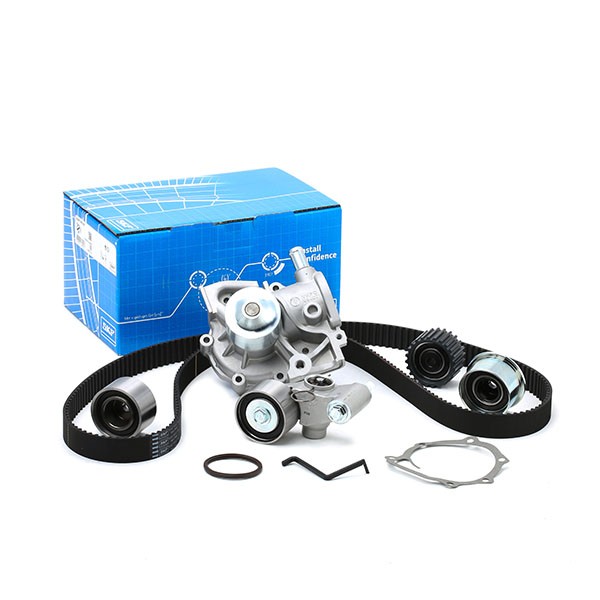 Buy Water pump and timing belt kit SKF VKMC 98109 - Cooling parts SUBARU FORESTER online