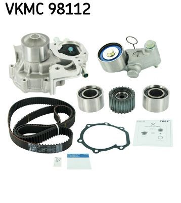 Pompa acqua + kit cinghia distribuzione Subaru di qualità originale SKF VKMC 98112