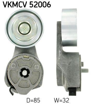 VKMCV 52006 SKF Spannrolle, Keilrippenriemen DAF LF 55