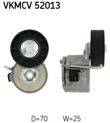 SKF VKMCV 52013 Tensioner pulley