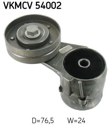 SKF Tensioner pulley, v-ribbed belt VKMCV 54002 buy