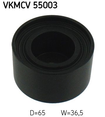 SKF Ø: 65mm Deflection / Guide Pulley, v-ribbed belt VKMCV 55003 buy