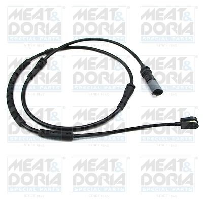 MEAT & DORIA Front Axle Warning Contact Length: 1087mm Warning contact, brake pad wear 212029 buy