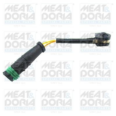 MEAT & DORIA Rear Axle Right, Rear Axle Left Warning Contact Length: 84mm Warning contact, brake pad wear 212077 buy