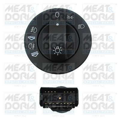 MEAT & DORIA 23823 Headlight switch