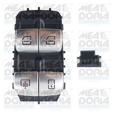 26367 MEAT & DORIA Fensterheberschalter hinten rechts passend für Mercedes  W222 ▷ AUTODOC Preis und Erfahrung