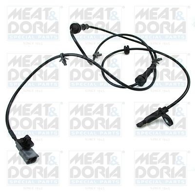 MEAT & DORIA 90914E ABS sensor Front Axle Right, Front Axle Left, Active sensor, 2-pin connector, 1550mm, 38,5mm
