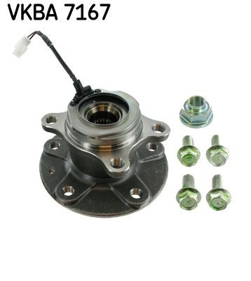SKF VKBA 7167 Wheel bearing kit with integrated ABS sensor