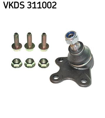 SKF with synthetic grease, 18,2mm Cone Size: 18,2mm, Thread Size: M12x1,5 Suspension ball joint VKDS 311002 buy